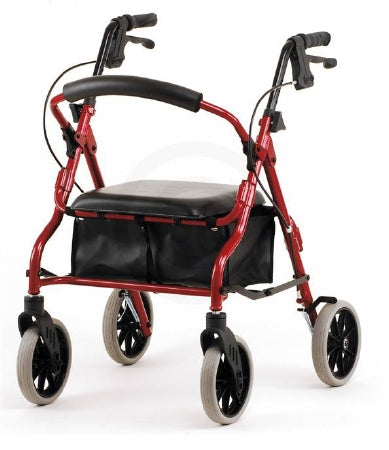 Nova Ortho-Med Zoom 18 4 Wheel Rollator Aluminum Frame - 4218BL