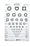 LEA SYMBOLS - Eye Chart Lea Symbols 10 Foot Measurement Acuity Test - 250400