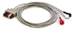 Mindray USA 3 Lead ECG Wires Snap, Adult/Pediatric Compatible with: DPM4, DPM5, DPM6, DPM7 - 0010-30-42734