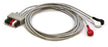 Mindray USA - 3 Lead ECG Wires Snap, Adult/Pediatric Compatible with: DPM4, DPM5, DPM6, DPM7 - 0010-30-42734