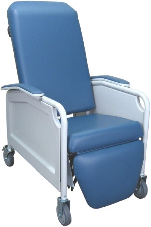 Winco Life Care Recliner Royal Blue Vinyl 5 Inch Heavy-duty Total-Lock Caster 5 Inch Heavy-duty Total-Lock Caster - 5861-02