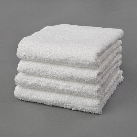 Standard Textile Washcloth 12 X 12 Inch White Reusable - 43520301