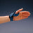 Patterson Medical Supply Rolyan Thumb Loop Wraparound Neoprene Left or Right Hand Black / Blue Child - A83492