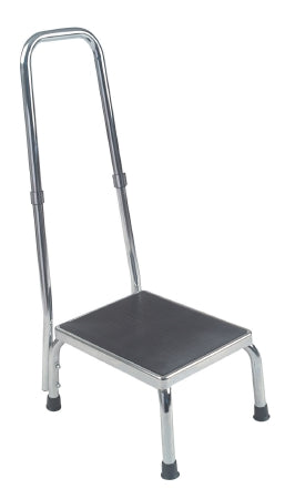 Drive Medical Step Stool 1-Step Steel 9.5 Inch - 13031-1SV