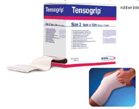 BSN Medical Tensogrip Tubular Support Bandage 3-1/2 Inch X 11 Yard Standard Compression Pull On Beige Size E NonSterile - 7583FL
