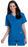 Landau Uniforms - Scrub Shirt X-Small Wine 4 Pockets Short Sleeve Female - 8232RWPXSM