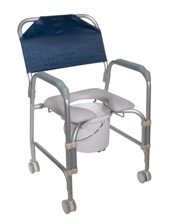 Drive Medical Drive Commode / Shower Chair drive Aluminum Frame - 11114KD-1