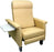 Winco Care Cliner Elite Recliner Gray 5 Inch Nylon Caster 5 Inch Nylon Caster - 6910-07