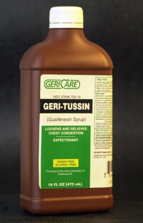 McKesson Geri-Care Cold and Cough Relief 100 mg / 5 mL Strength Liquid 16 oz. - QROB-16-GCP