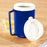 Patterson Medical Supply Sammons Preston Drinking Mug 8 oz. Blue Plastic Reusable - 557142
