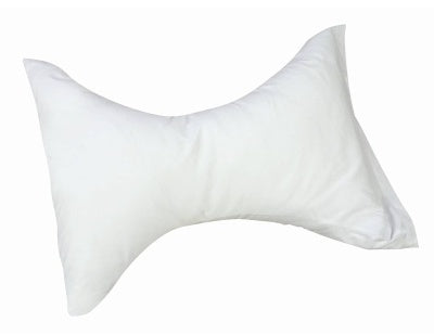 Mabis Healthcare DMI Cervical Rest Bowtie Pillow 18 X 24 X 8-1/2 Inch White Reusable - 554-8009-1900