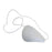 Graham-Field/Everest &Jennings Protector Eye Convex White Elastic Headband Plastic 12/Bx - 1274