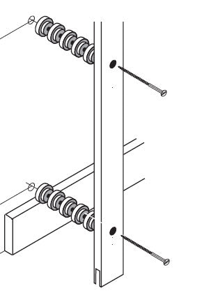 Seca Spacers / Screws Model 222 Stadiometer Height Rod - A191703016009