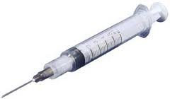 Duopross Meditech InsoSafe Insulin Syringe with Needle 0.5 mL 29 Gauge 1/2 Inch Attached Needle Retractable Needle - 97300A11
