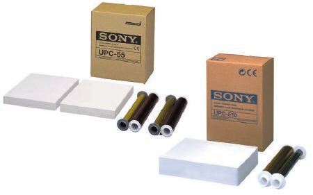 Sony - Diagnostic Recording Paper Premium Grade Paper 6 X 7-1/8 Inch Roll Without Grid - 3118731