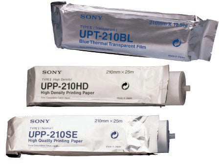 Sony - Media Recording Paper Premium Grade Paper 100 mm X 22 Meter Roll Without Grid - 2587441