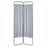 Omnimed Inc Frame Privacy Curtain Economy For Privacy Screen Anodized Aluminum 2 Panel Ca - 153092