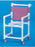 IPU Select Shower Chair Fixed Arm PVC Frame Mesh Back - ESC20
