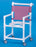 IPU Select Shower Chair Fixed Arm PVC Frame Mesh Back - ESC20