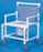 IPU IPU Commode / Shower Chair ipu Fixed Arm PVC Frame Mesh Back - SCC9250