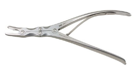 Miltex Rongeur Forceps Leksell Double Action, Double Spring Pliers Handle 5 mm Bite, 9-1/2 Inch L - 25-512