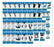 Scott Specialties Sport-Aid Orthopedic Planogram 3 Foot Wall X 54 Inch Height - S34 UN