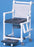 IPU IPU Commode / Shower Chair ipu Drop Arm - Left PVC Frame Mesh Back - SCC767G