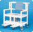 IPU IPU Bariatric Shower Chair ipu Fixed Arm PVC Frame Mesh Back 21-1/2 Inch Height - BSC660