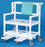 IPU - Bariatric Shower Chair ipu Fixed Arm PVC Frame Mesh Back 28 Inch Seat Width - BSC660