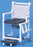 IPU IPU Commode / Shower Chair ipu Drop Arm - Left PVC Frame Mesh Back - SCC767G