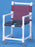 IPU IPU Shower Chair ipu Fixed Arm PVC Frame Mesh Back - SC200-OS-FS