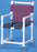 IPU IPU Shower Chair ipu Fixed Arm PVC Frame Mesh Back - SC200-OS-FS