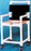 IPU IPU Shower Chair ipu Fixed Arm PVC Frame Mesh Back - SC200-OS-FS