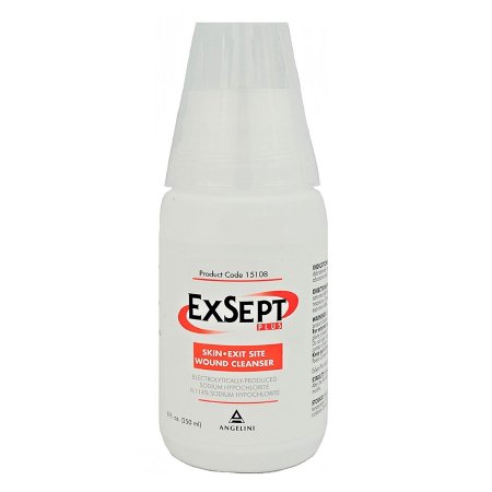 Exsept Plus - Wound Cleanser 250 mL Pump Bottle NonSterile Antimicrobial - 15108