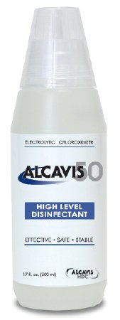 Angelini Pharma Inc Alcavis 50 High-Level Disinfectant RTU Liquid 500 mL Bottle Max 180 Day Use (Once Opened) - 15501
