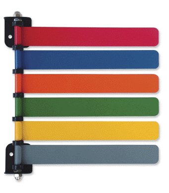 Omnimed - Exam Room Signal Flag Wall Mount 1 Flag 8 Inch - 291725