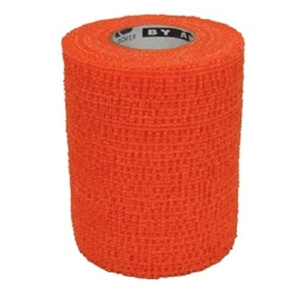 Andover Coated Products Bandage Coflex Compression Elastic 1"X5Yd Ltx Non-Sterile Cohesive Orange 30/Bx - 3100OR-030