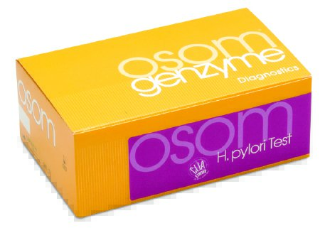 Sekisui Diagnostics OSOM Rapid Test Kit Infectious Disease Immunoassay H. Pylori Whole Blood / Serum / Plasma Sample CLIA Waived for Whole Blood / CLIA Moderate Complexity for Serum and Plasma 25 Tests - 175