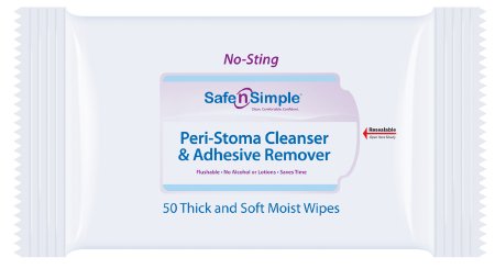 Safe N Simple Adhesive Remover Wipe - SNS00525