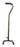 Drive Medical Drive Small Base Quad Cane drive Aluminum 29 to 38 Inch Height Silver Vein - 10384-4