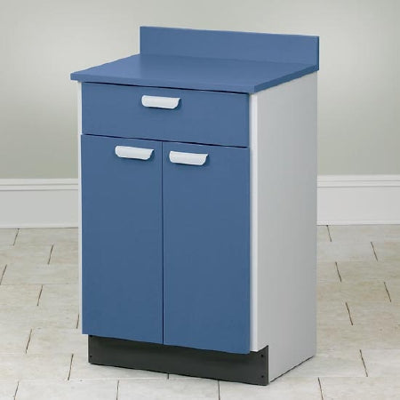 Clinton Industries Treatment Cabinet Floor Standing Laminate 1 Drawer / 1 Shelf - 8821-1GR-2AB
