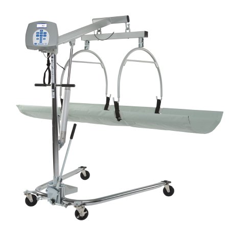 Health O Meter - In-Bed / Stretcher Scale Digital LCD Display 400 lbs. / 181 kg Capacity Gray AC Adapter / Battery Operated - 2000KL