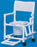 IPU Standard Commode / Shower Chair Fixed Arm PVC Frame Mesh Back - VL SC17 WINEBERRY