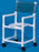 Standard - Commode / Shower Chair Fixed Arm PVC Frame Mesh Back 17-1/4 Inch Seat Width - VL SC20 WINEBERRY