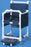 IPU IPU Commode / Shower Chair ipu Fixed Arm PVC Frame Mesh Back - SCC9250