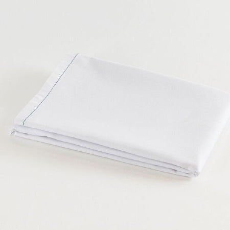 Standard Textile Bed Sheet Draw 54 X 80 Inch Cotton 55% / Polyester 45% Reusable - 3936101