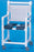 IPU IPU Shower Chair ipu Fixed Arm PVC Frame Mesh Back - SC200-OS-FS