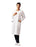 Landau Uniforms - Lab Coat White Medium Knee Length - 3178WWPMED