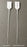 Healthmark Industries Pull-Tight Loks Tamper Evident Seal UnNumbered White Plastic 9 Inch - 5030 WT