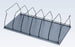 Omnimed Storage Rack Steel 10 X 19 X 28 Inch - 264630
